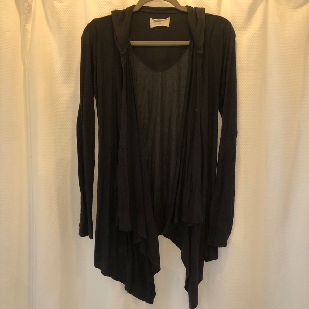 Anthropologie Hooded Cardigan